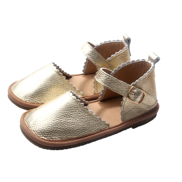 The Sweetheart Collection - 100% Textured Leather - Gold