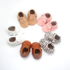 Frill Moccasins -  Brown