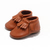 Frill Moccasins -  Brown