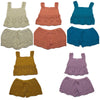 Crochet Girls Top and Shorts set