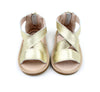 Luxe Leather Sandal Collection - Gold - DISCONTINUED LINE