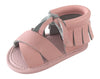 Boho Sandals - 100% Leather - Pink